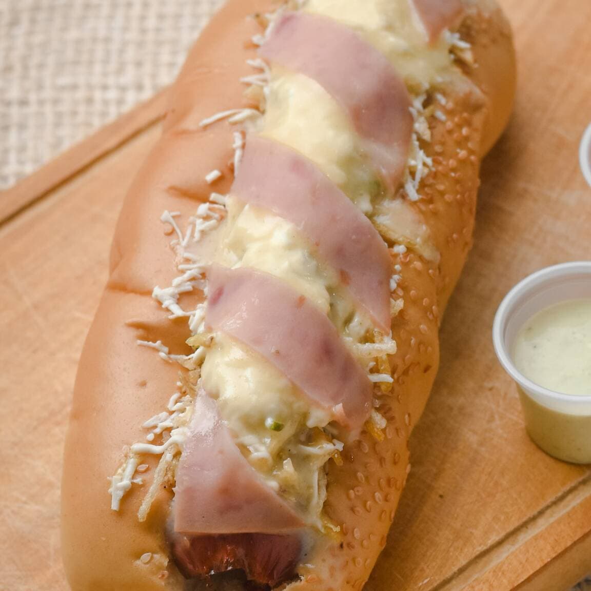 Perro Italo Suizo+Papas a la Francesa+Gaseosa400ml