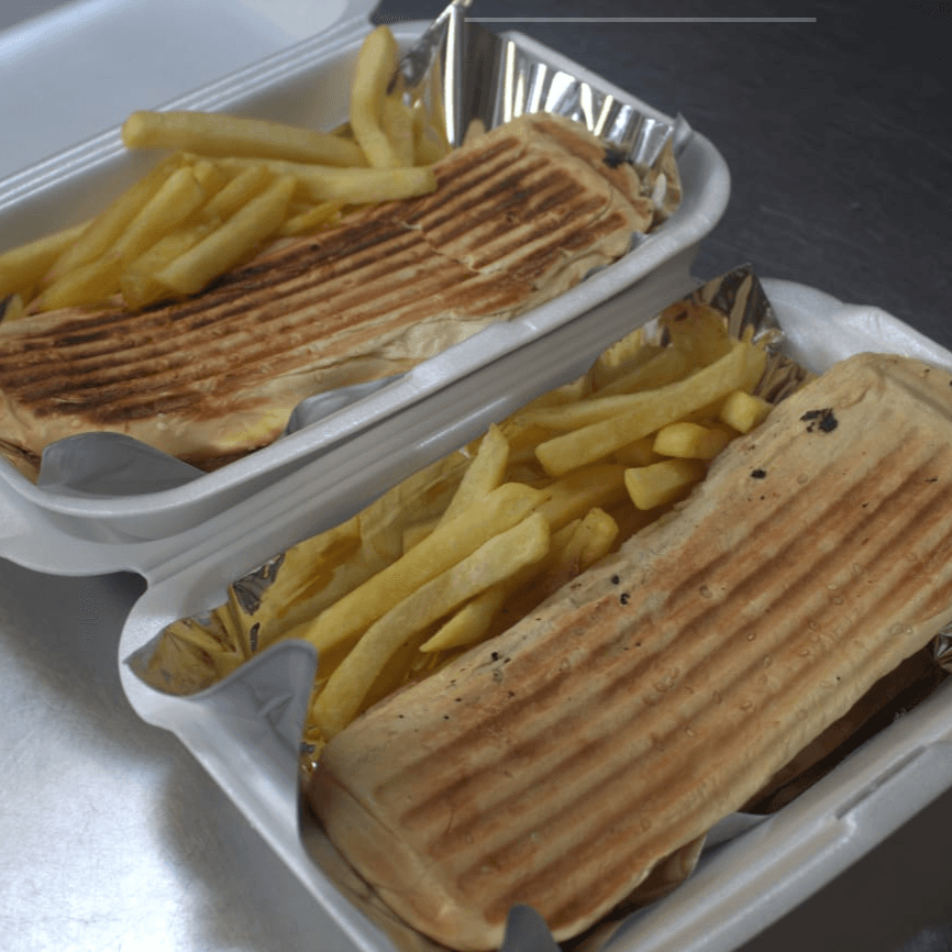 2 Perros a la PLANCHA + 2 Francesas