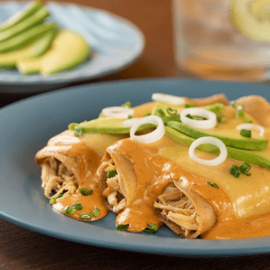 Enchiladas Suizas + Refresco