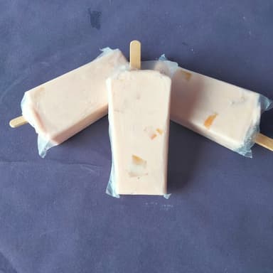 Paleta de Yogurt y Durazno