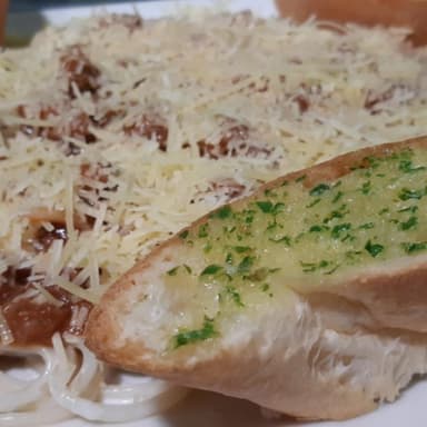 Pasta Jamón Boloñesa