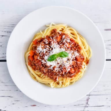 Pasta A La Boloñesa