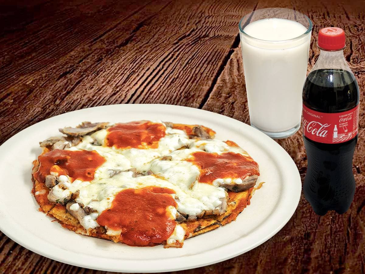 1 Pizza Árabe + bebida