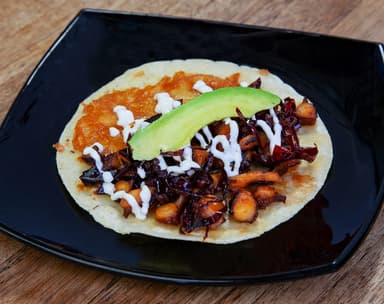 Taco de Pulpo Atropellado