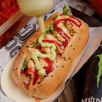 Arma tu Perro con chorizo