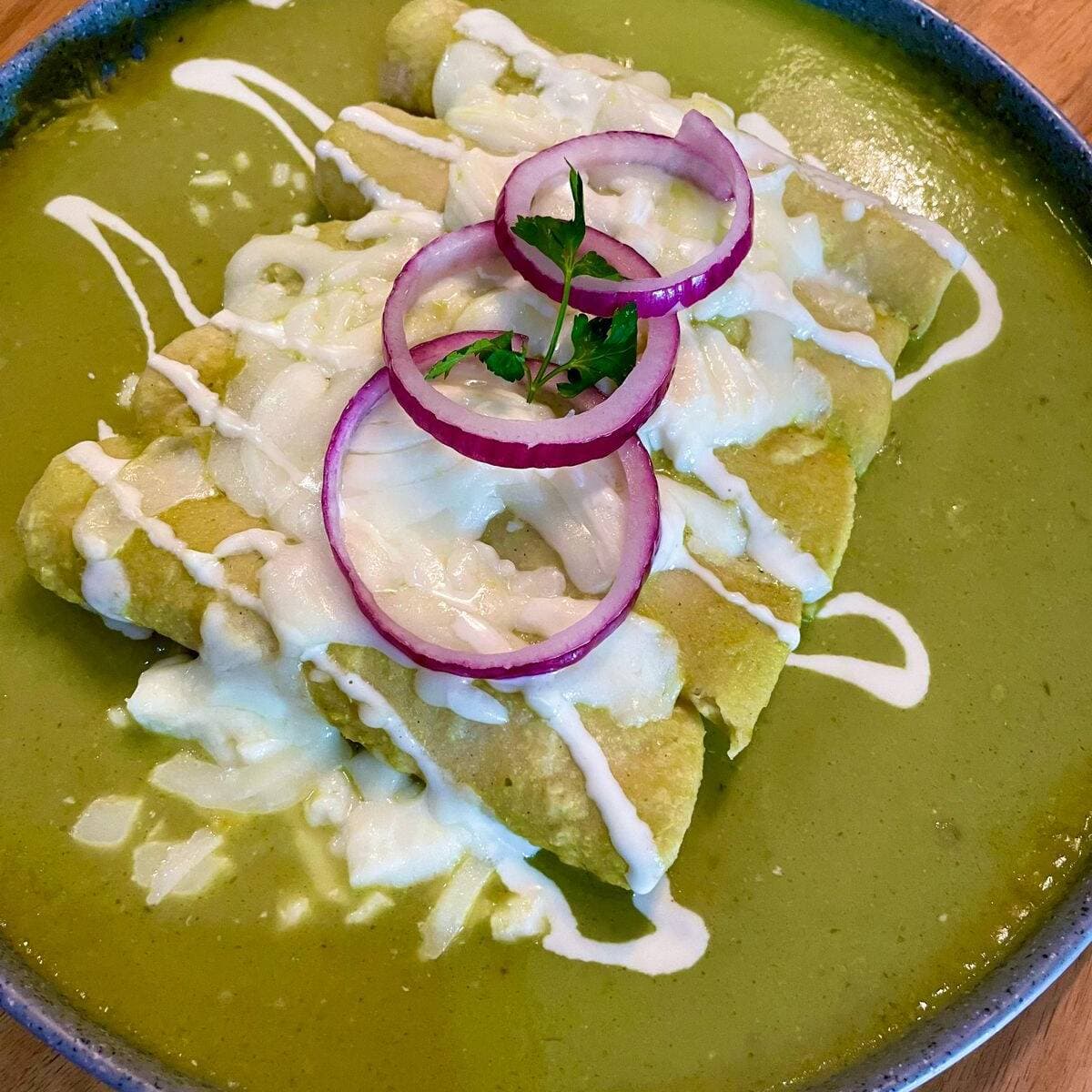 Enchiladas Verdes