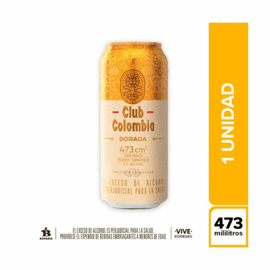 Club Colombia Dorada Laton 473mL