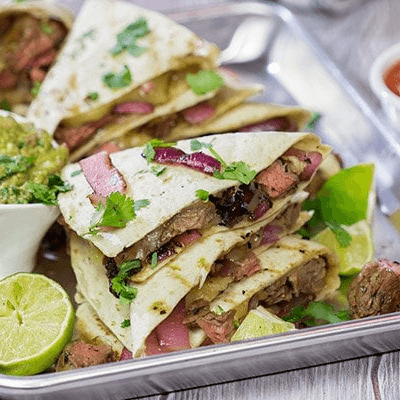 Quesadilla de Bistec Ranchero