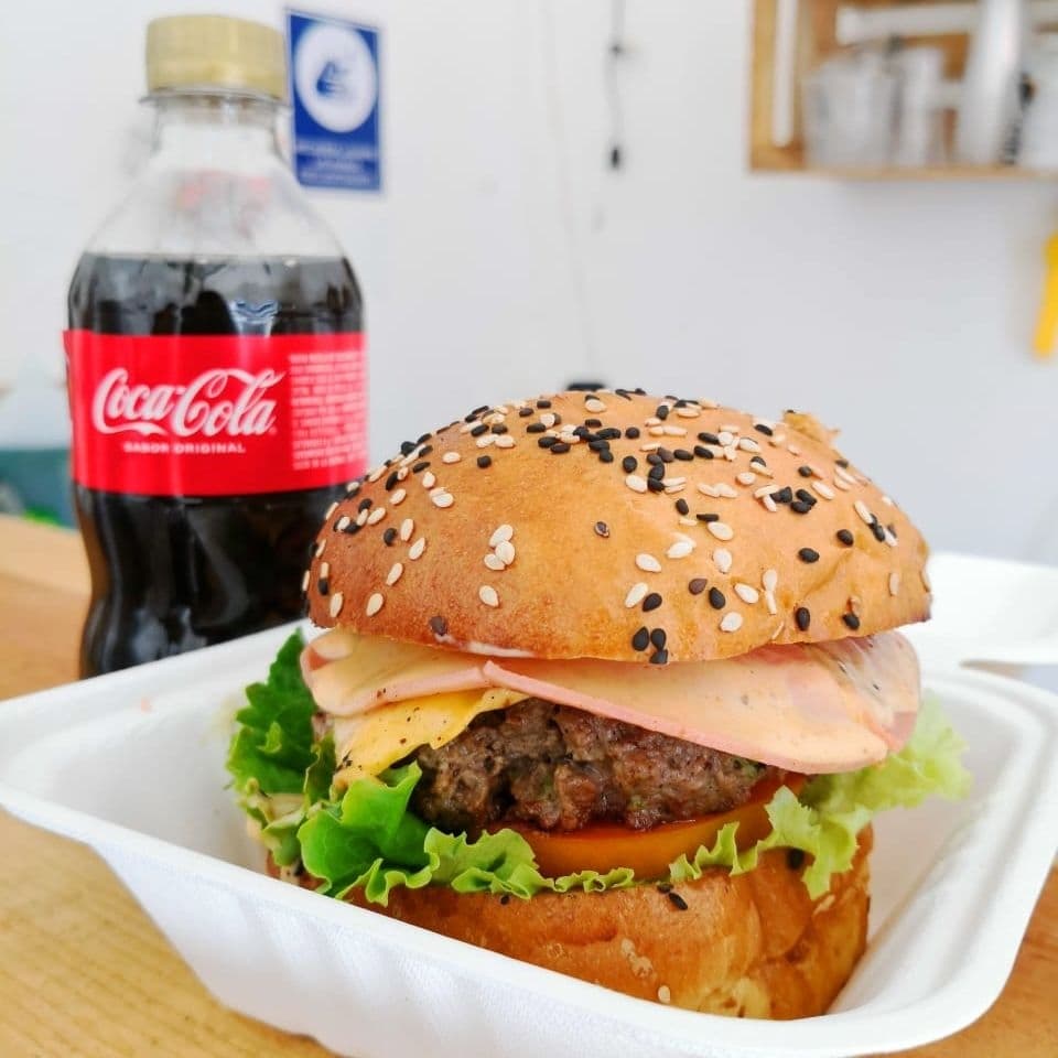 Burger Sencilla + Coca Cola