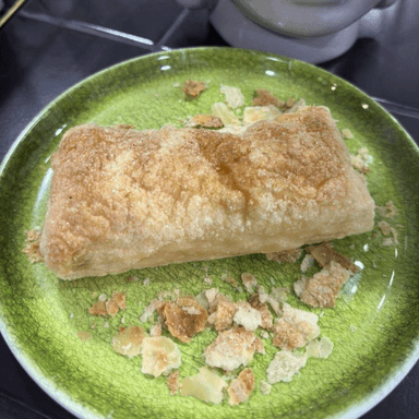 Pan hojaldrado relleno de philadelphia