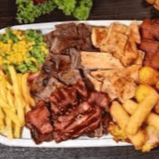 Picadita Mixta Especial con Papas Rusticas Fritas