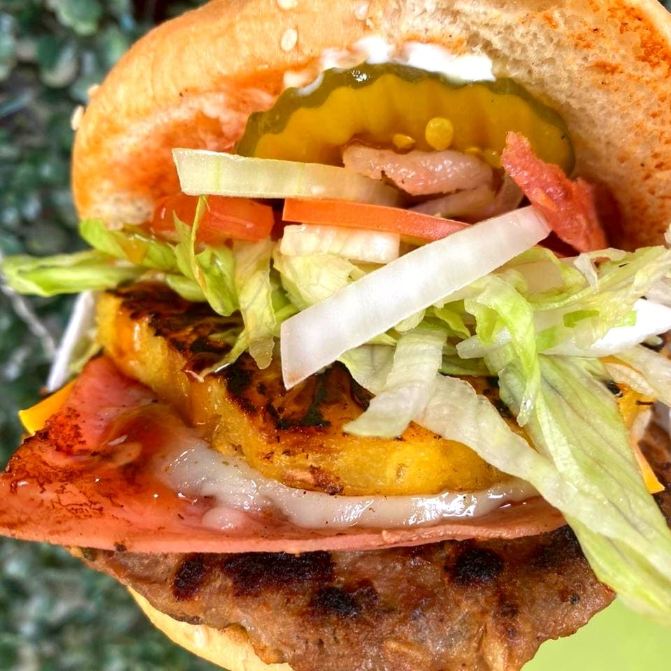 Hamburguesa Hawaiana
