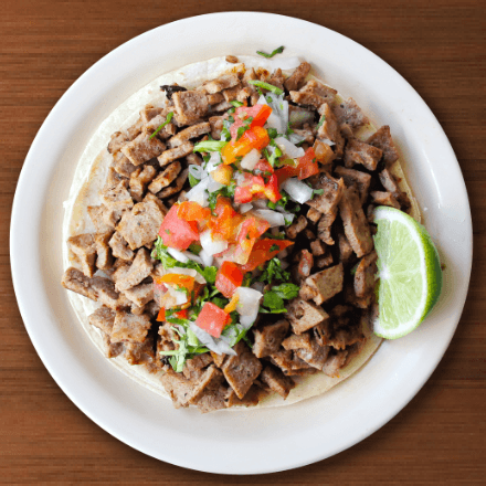 TACOS DE BISTEC