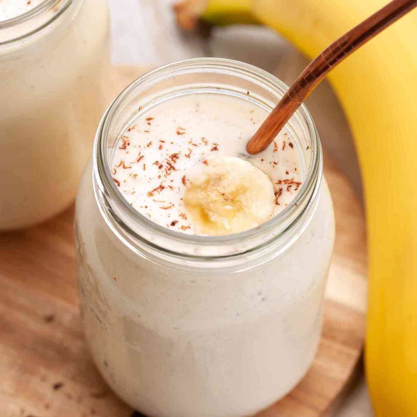 SMOTHIE DE PLATANO CON VAINILLA