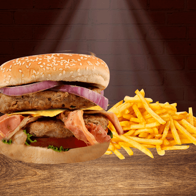 Hamburguesa Doble Carne C