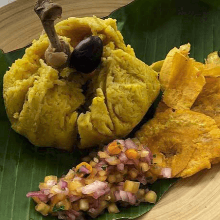Juane de Pollo + Bebida Amazonica