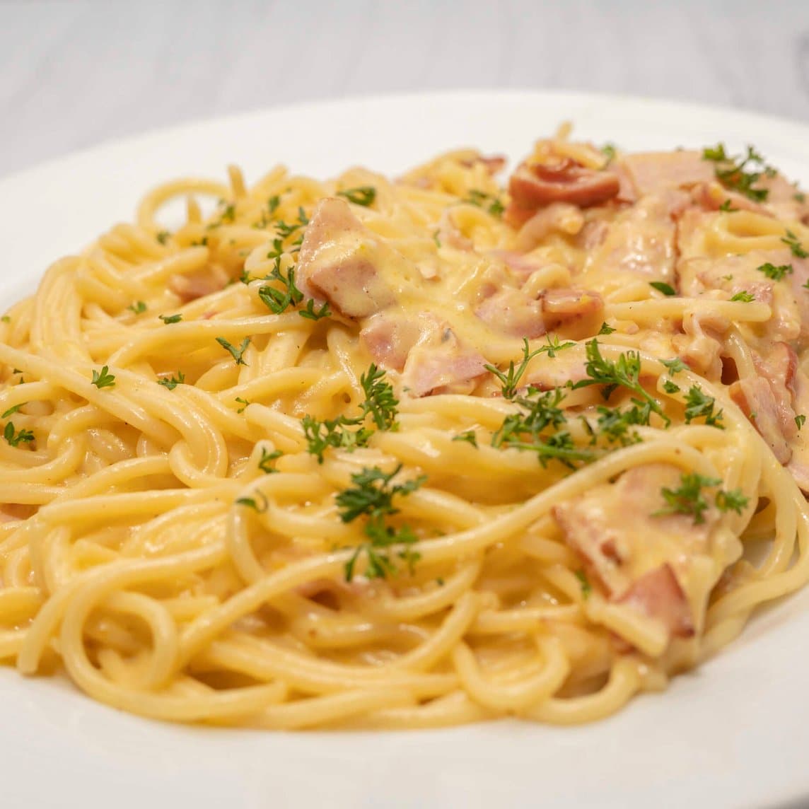 Spaghetti a la Carbonara