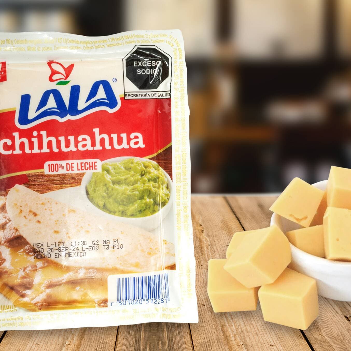 Queso Chihuahua Lala 400 gr