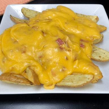 Papas Naturales con queso para nachos