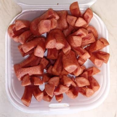 Salchipulpo Fritas