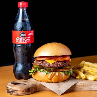 Combo burger americana