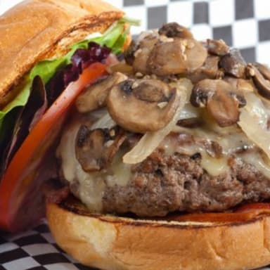 Hamburguesa de Champiñones