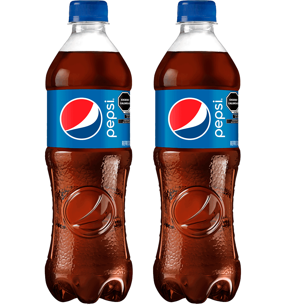 2 Pepsi Regular 600 ml