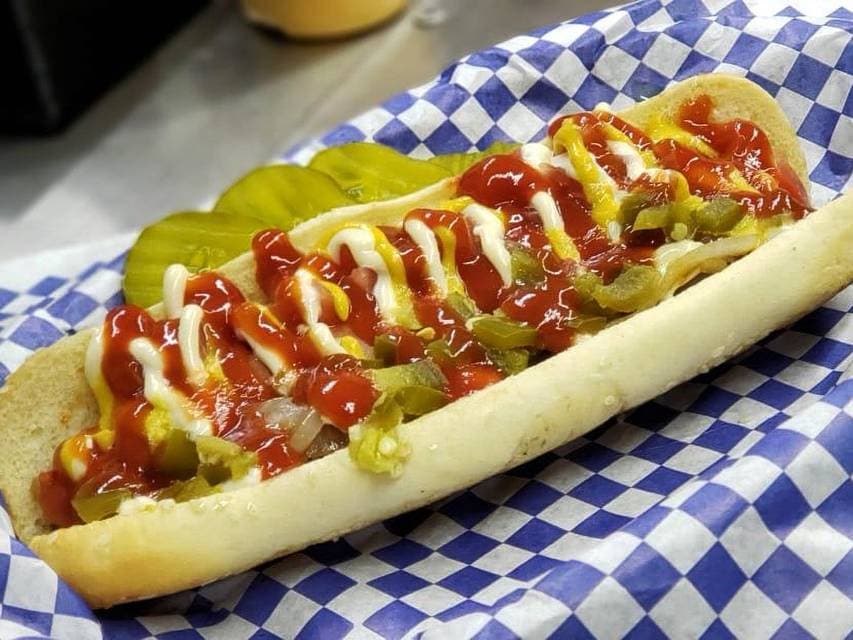 Hot Dog con Tocino