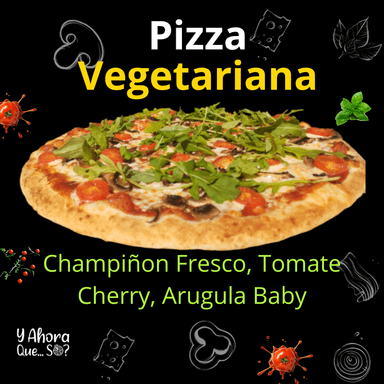 Pizza Vegetariana Mediana 12"