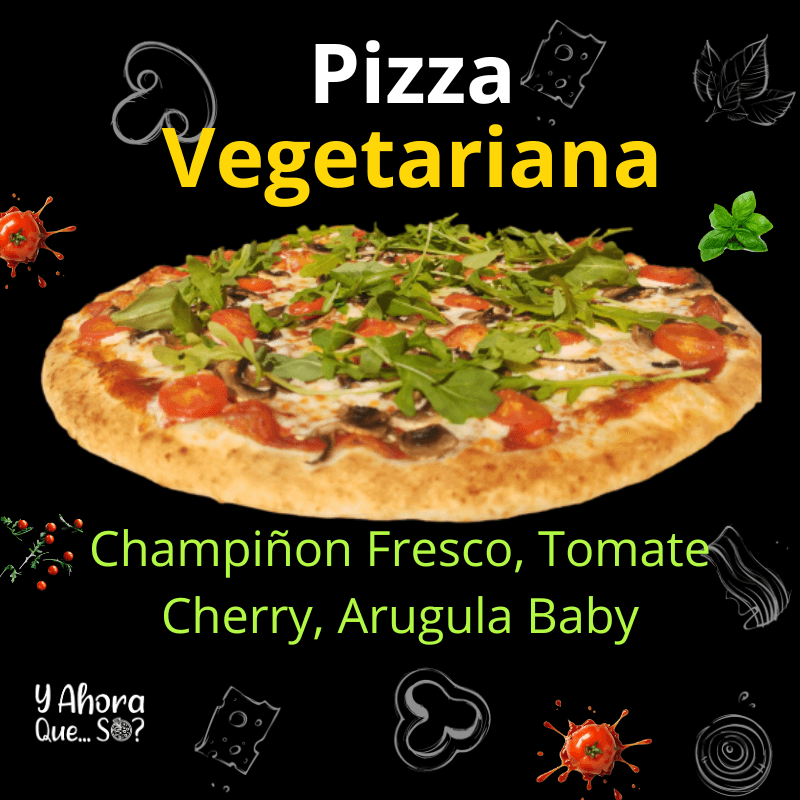 Pizza Vegetariana Mediana 12"