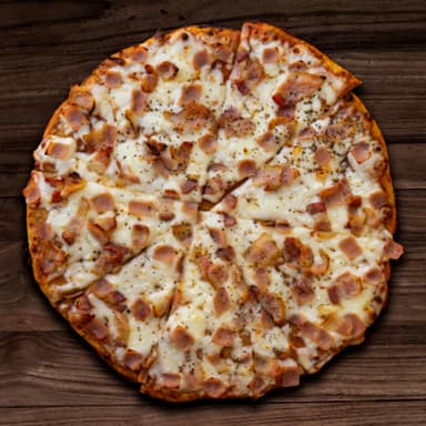 Pizza Ham Becon