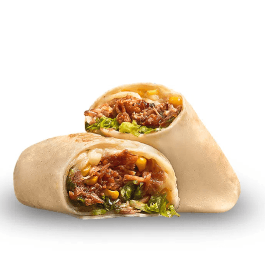Wrap de Carne Costilla Bbq
