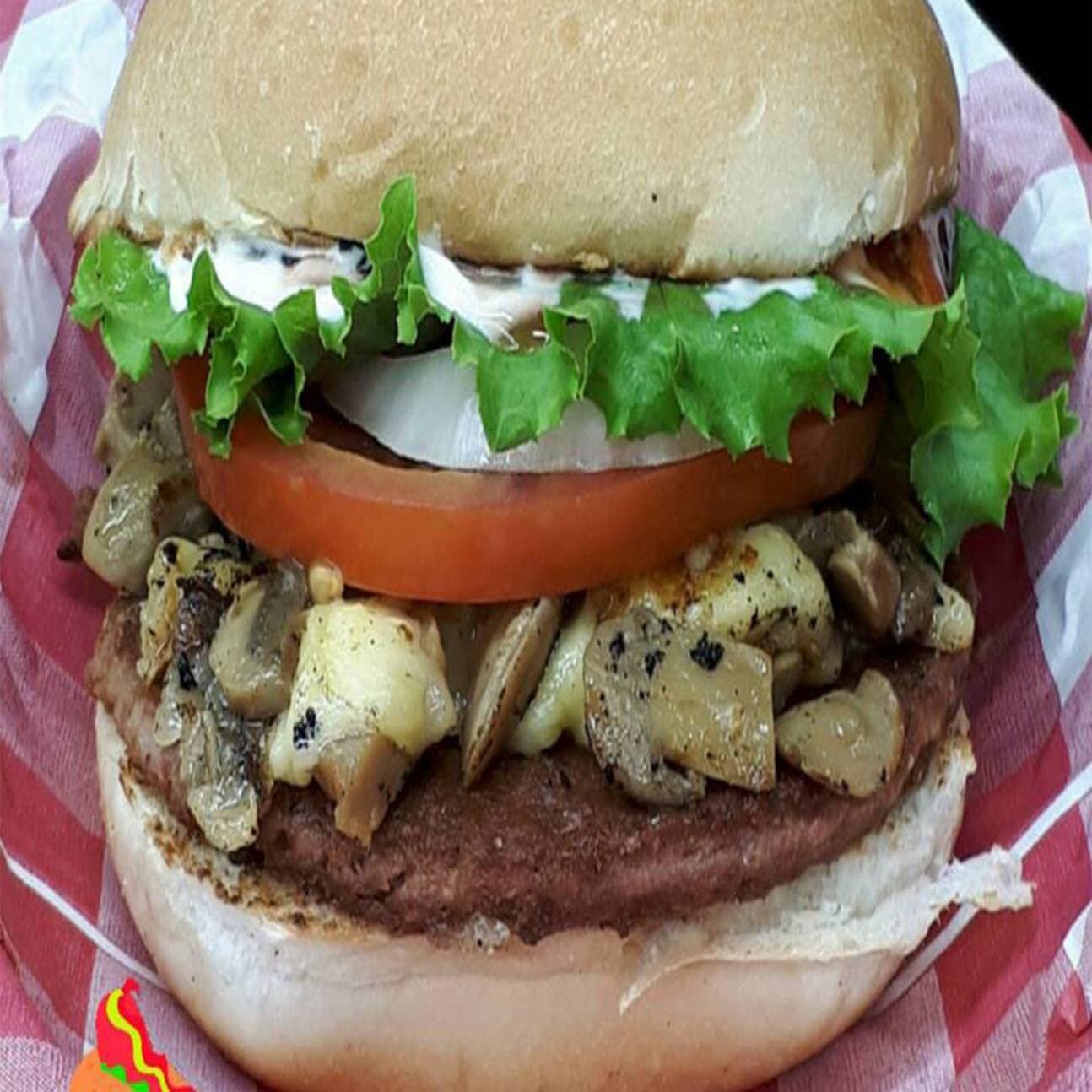 Burger ChampiQueso