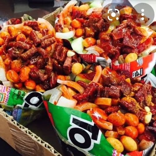Tostilocos Porción Personal +Tostiesquites Bañados