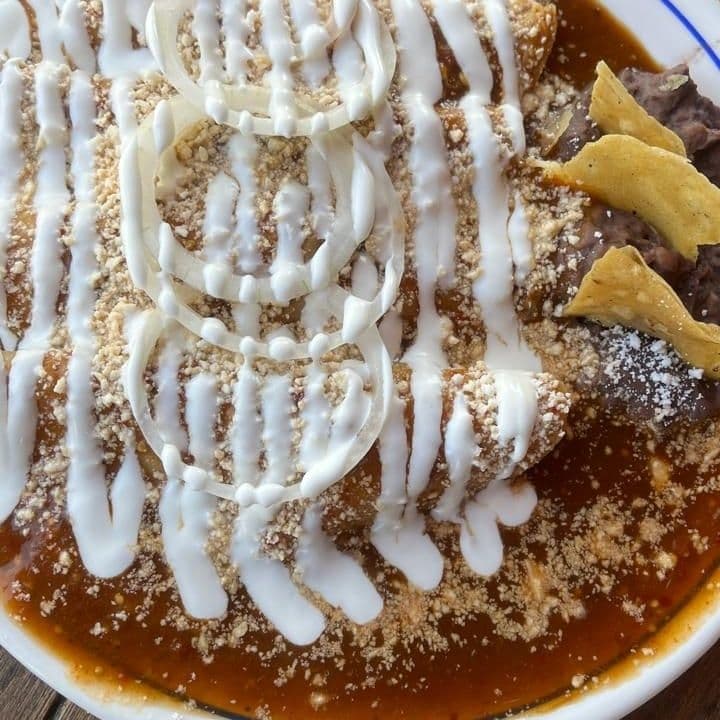 Enchiladas de Morita