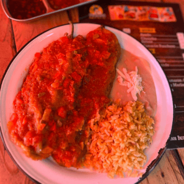 Media  orden de Chile Relleno