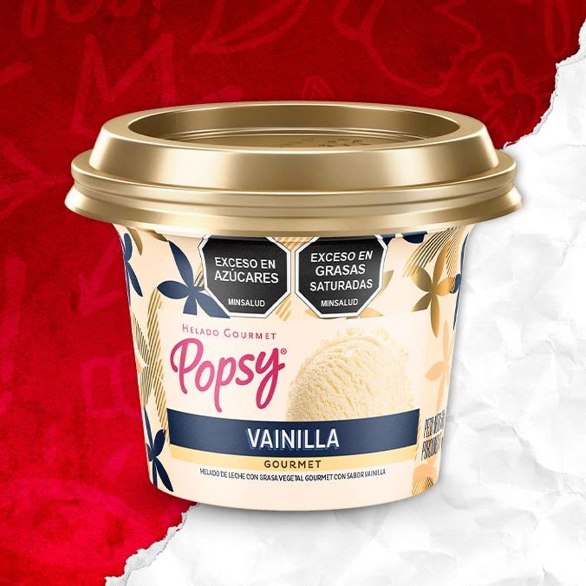 Vaso Helado Vainilla