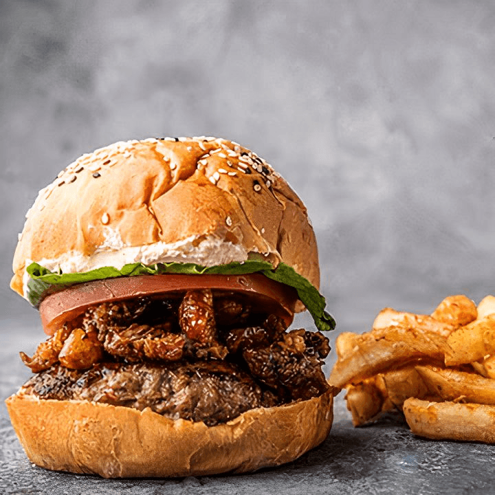 Combo Burger Chicharrón Sweet + Papas