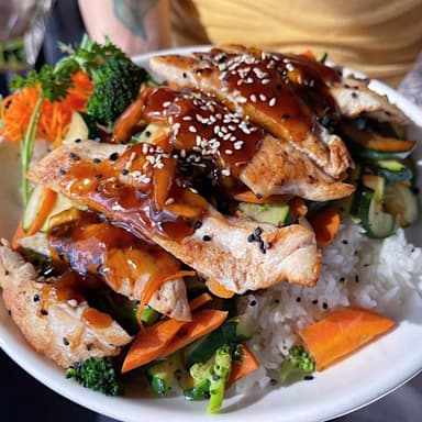 Teriyaki de Pechuga de Pollo