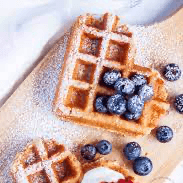 Waffles Corazón