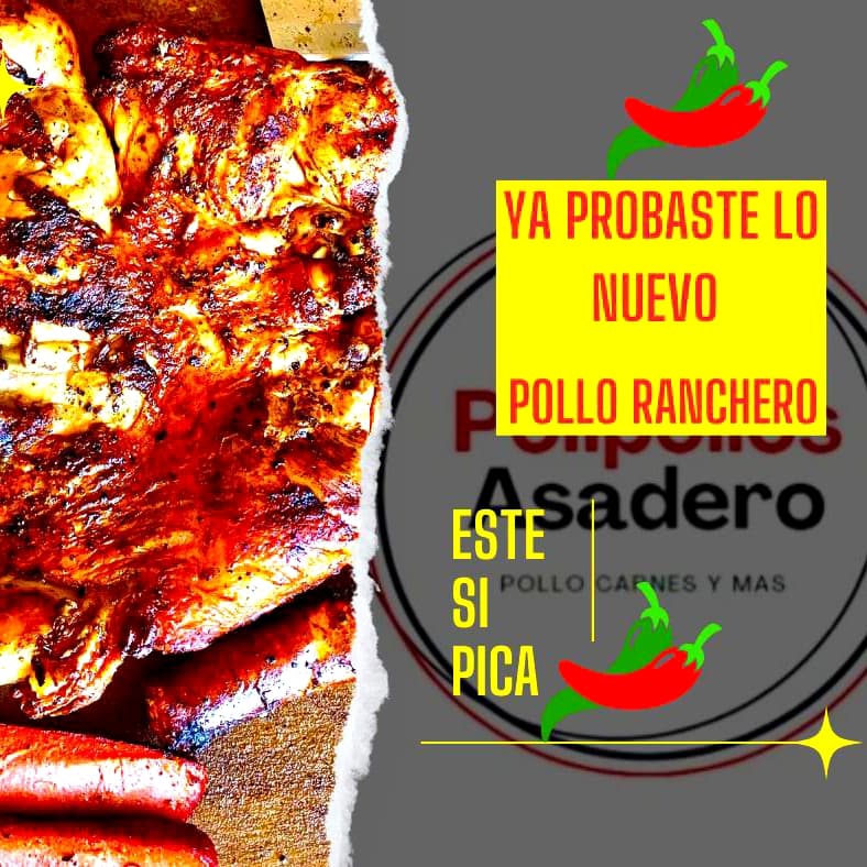 "NUEVO" Pollo Ranch Picoso 4 Chiles