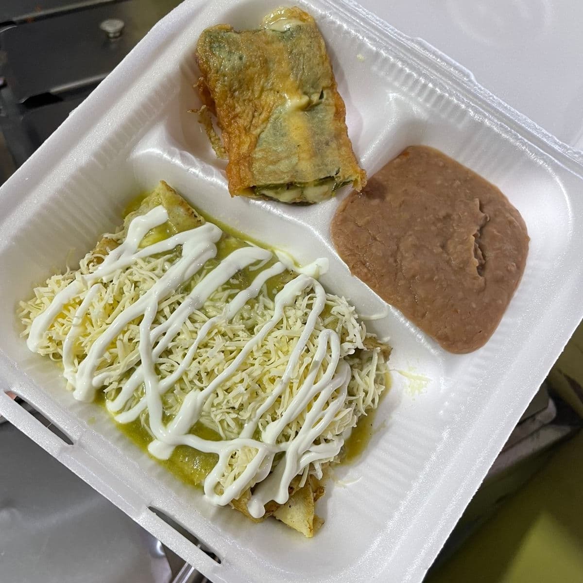 enchiladas con guisado