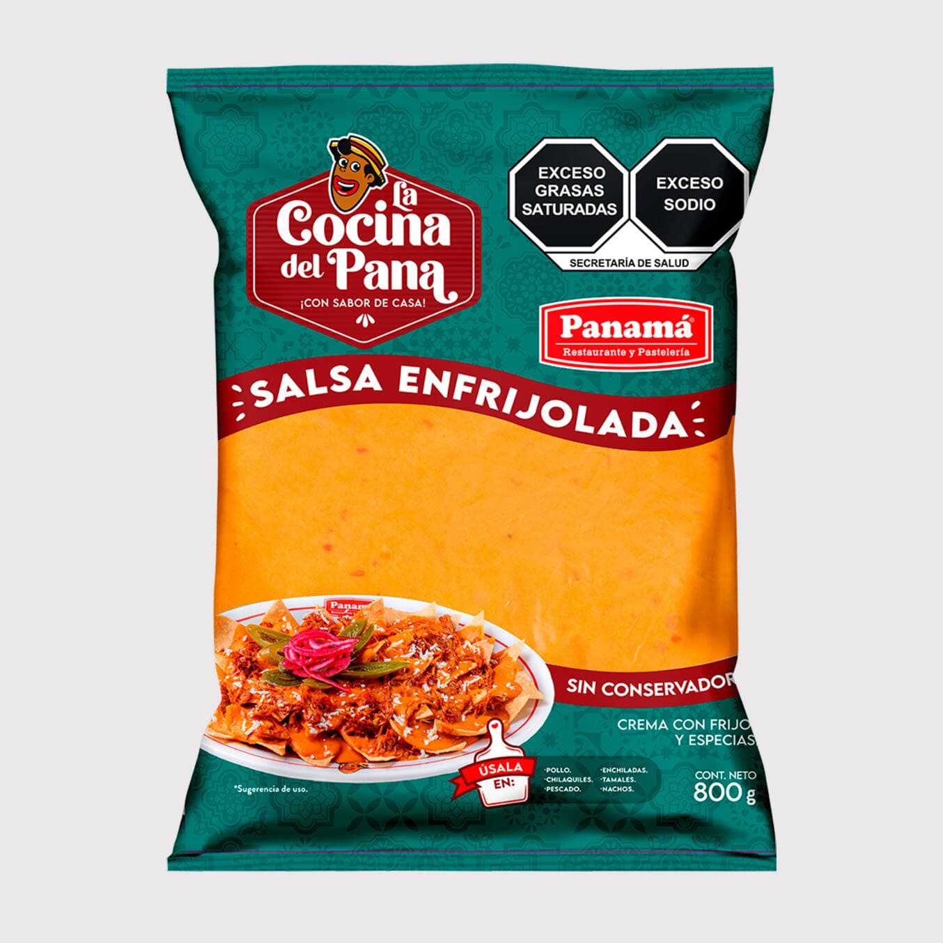 Salsa para Enfrijoladas PV 800 gr