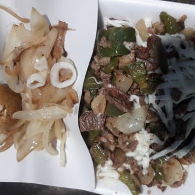 1 ALAMBRE CON BISTEC .CON / QUESO  ASADERO
