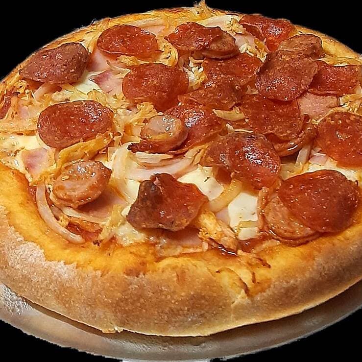 Pizza8 Porciones Romana Borde Bocadillo + Coca 1.5
