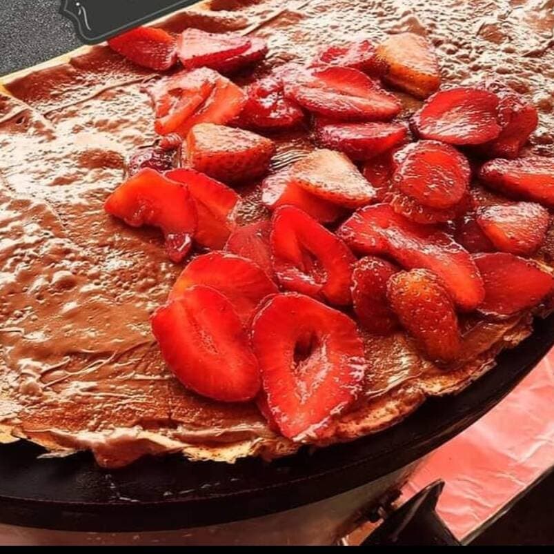 Nutella con fresas