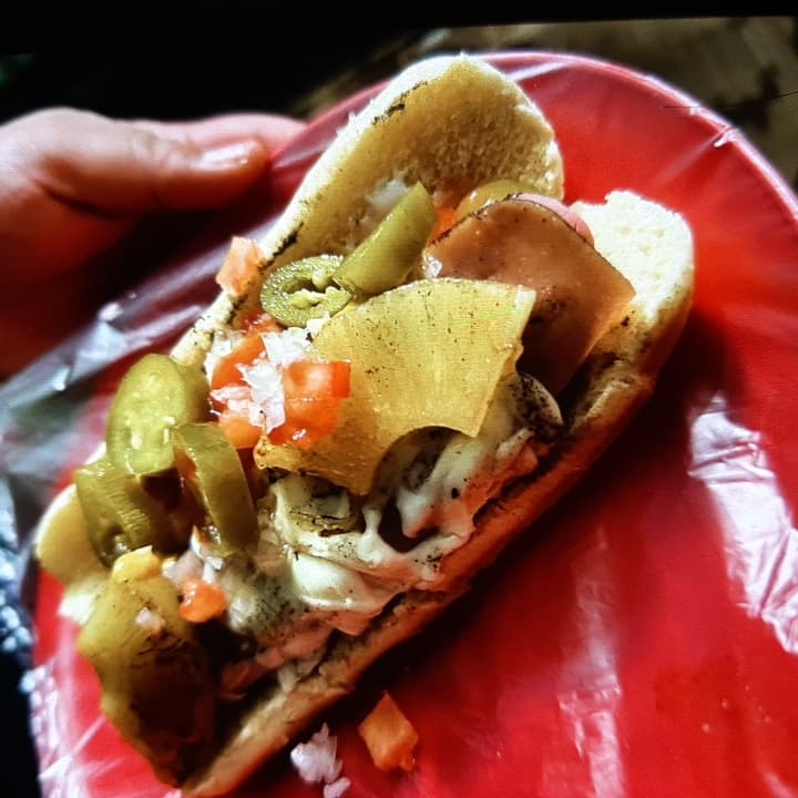 Hotdog Hawaiano