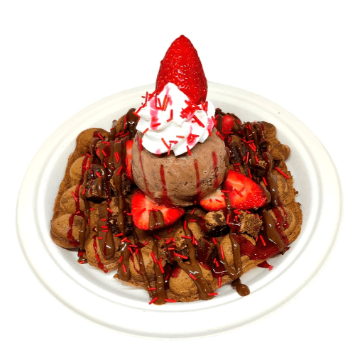 Waffle de Chocolate