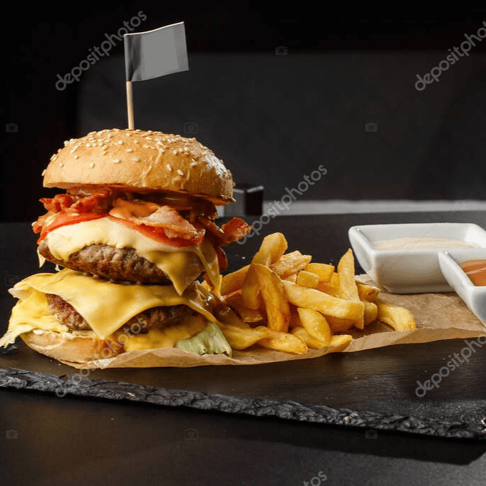 Hamburguesa Doble