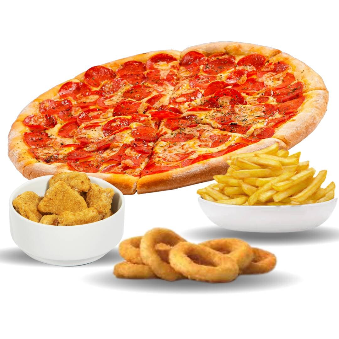 Pizza Pepperoni Extra Grande + Complemento